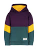 Band of Rascals Sweatwear " Polychrome " in dark-purple-racing-green