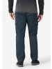 Timezone Cargohose Regular Fit Taschen Baumwolle Reißverschluss in Blau
