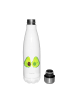Mr. & Mrs. Panda Thermos Avocado Pärchen ohne Spruch in Weiß