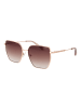 Gant Damen Sonnenbrillen Quadrat Roségold
