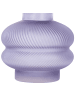 Beliani Blumenvase RODIA in Violett - (W) 14 x (H) 24 x (L) 14 cm