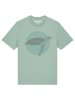 wat? Apparel T-Shirt Meeresschildkröte in Aloe