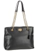 Seidenfelt Handtasche Lilla Edet in Black