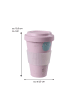 Stoneline Kaffeebecher to-go aus rPET, 400 ml, rosé in Rose