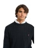 Polo Club Pullover MAN RIGBY GO CABLE U WOOL KALEB LONG SLEEVE REGULAR FIT in Navy Blau