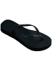 Havaianas Slim-Flatform-Zehensandalen Schwarz
