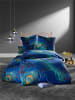 WITT WEIDEN Bettwäsche in royalblau-blaugrün-bedruckt