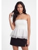 myMo at night Women Top in WHITE
