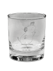 Mr. & Mrs. Panda Tumbler Glas Axolotl Tanzen ohne Spruch in Transparent