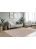 Vivorum Wohnzimmer / Schlafzimmer  Kurzflor Teppich Angel 125 in beige