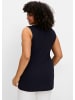 sheego Tanktop in tiefblau