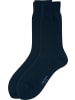 camano Baumwolle Herren Business-Socken 2 Paar in dunkelblau