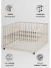 Sämann Sämann Laufgitter XXL Matratze SleepPlus & Lattenrost sahara dust Premium