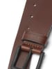 Jack & Jones Legerer Echtleder Gürtel Klassischer Leather Belt JACROMA in Braun