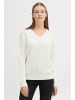 Oxmo Strickpullover OXNanny in Weiß