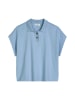 Poloshirt wide in Flaxflower Blue