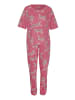 VIVANCE DREAMS Pyjama in pink-gemustert