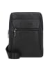 Piquadro Rhino Umhängetasche Leder 21 cm in black