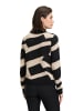 Betty Barclay Strickpullover mit Jacquard in Black-Beige