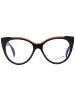 Yohji Yamamoto Damen Optische Fassungen Katzenauge Braun