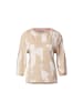Street One Langarmshirt in buff sand melange