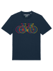 wat? Apparel T-Shirt Fahrräder in Dunkelblau
