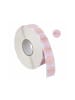 relaxdays 2500 x Aufkleber "Handmade with Love" in Rosa/ Gold - Ø 25 mm