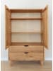 Feldmann-Wohnen Kleiderschrank Simona Eiche Natur 90 / 40 / 145cm