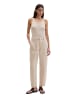 Marc O'Polo Hose Model Lara barrel cropped in Grey Silk