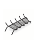 relaxdays Kaminrost in Schwarz - (B)69x (H)17 x (T)34 cm