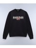 Napapijri Pullover "B-Aylmer Cint" in Schwarz