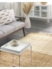 Beliani Geflochtener Teppich KARKIN in Beige - (W) 160 x (H) 1.5 x (L) 230 cm