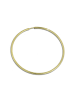 GoldDream Echtgold, 333er Gelbgold Damen Creolen Simply Ohrring ca. 55mm