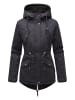 Marikoo Winterjacke Manolya in Blue with black fur