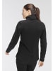 Polarino Fleecejacke in schwarz