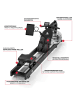 FitEngine Rudergerät H2O/BASIC/SMART schwarz  Schwarz