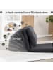 HOMCOM Bodenstuhl in Dunkelgrau 70L x 72B x 56H cm
