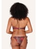 LINGADORE Triangel Bikini top Leopard flower