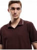 KOTON TSHIRT SS POLO in Bordo
