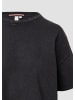 QS T-Shirt kurzarm in Schwarz