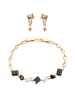 faina Women Jewelry Set in gold