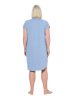 Ulla Popken Nachthemd in frostblau