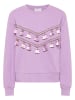 IZIA Damen Sweatshirt in Flieder