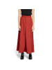 Vero Moda Rot Polyester Langer Rock