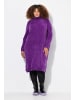 Ulla Popken Midikleid in dunkles violett