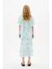 InWear Rock CassIW Feminine Form in Dusty Aqua Mysterious Flower