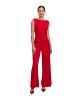Vera Mont Jumpsuit mit weitem Bein in Red Rose