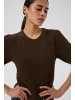 Kaffe Strickpullover KAvivian Regular fit in Coffee Bean