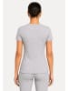 SMILODOX LEO T-Shirt Velvara in Grau Leo