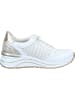 remonte Schnürschuhe in weiss/weiss-golf/muschel/lightgold
